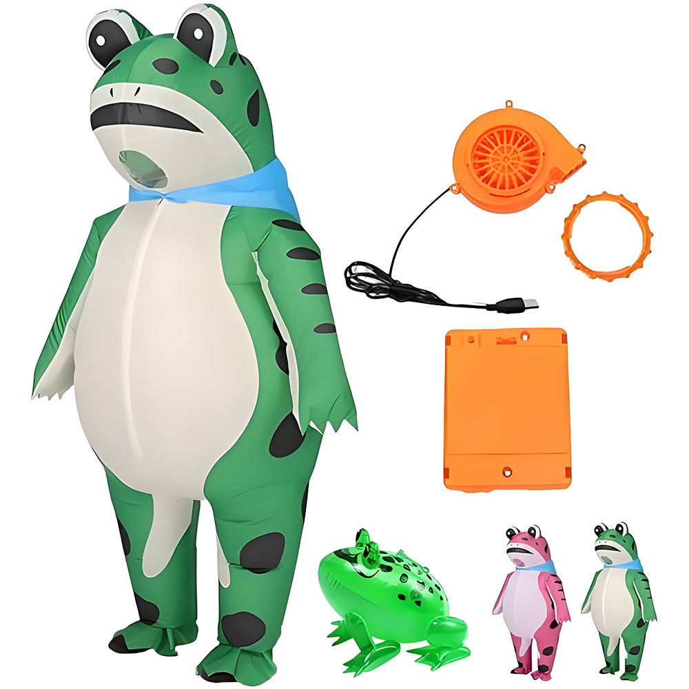 Cocktail Shaker Set - ZOETOPKID Disfraz de Rana Inflable para