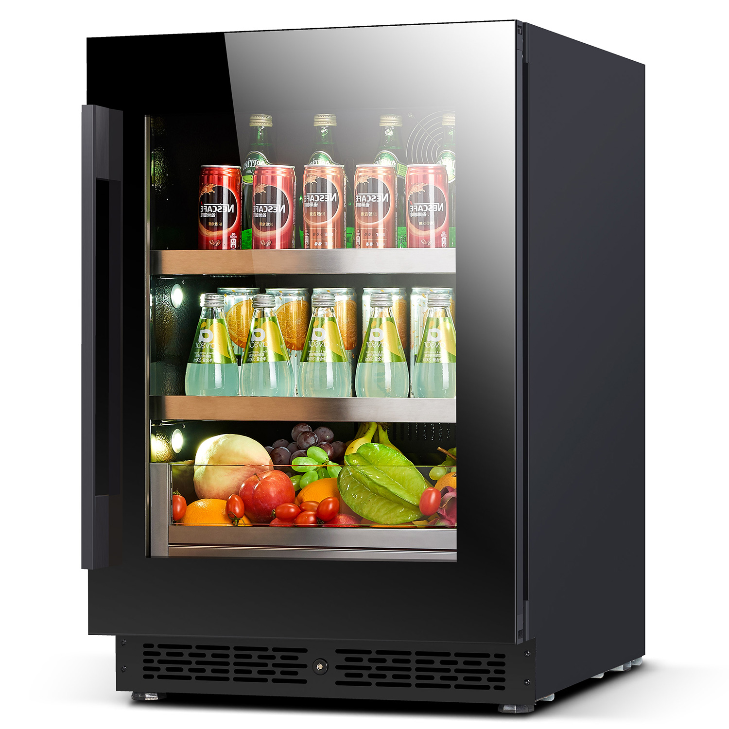 Refrigerador Elegante Integrad - Wine Beer Dual Zone reseña y precio