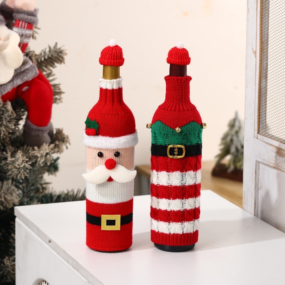 Funda Tejida para Botella de V - Wine Beer Hat reseña y precio