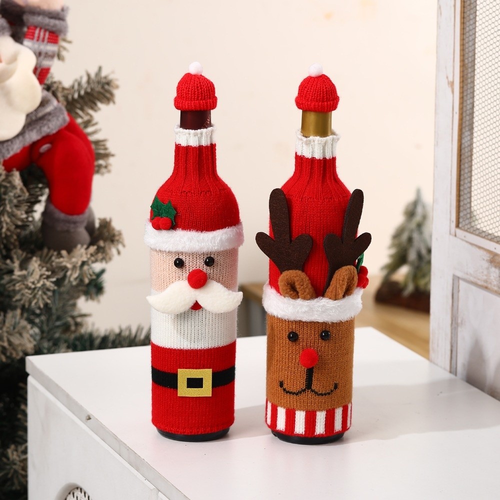 Funda Tejida para Botella de V - Wine Beer Hat reseña y precio