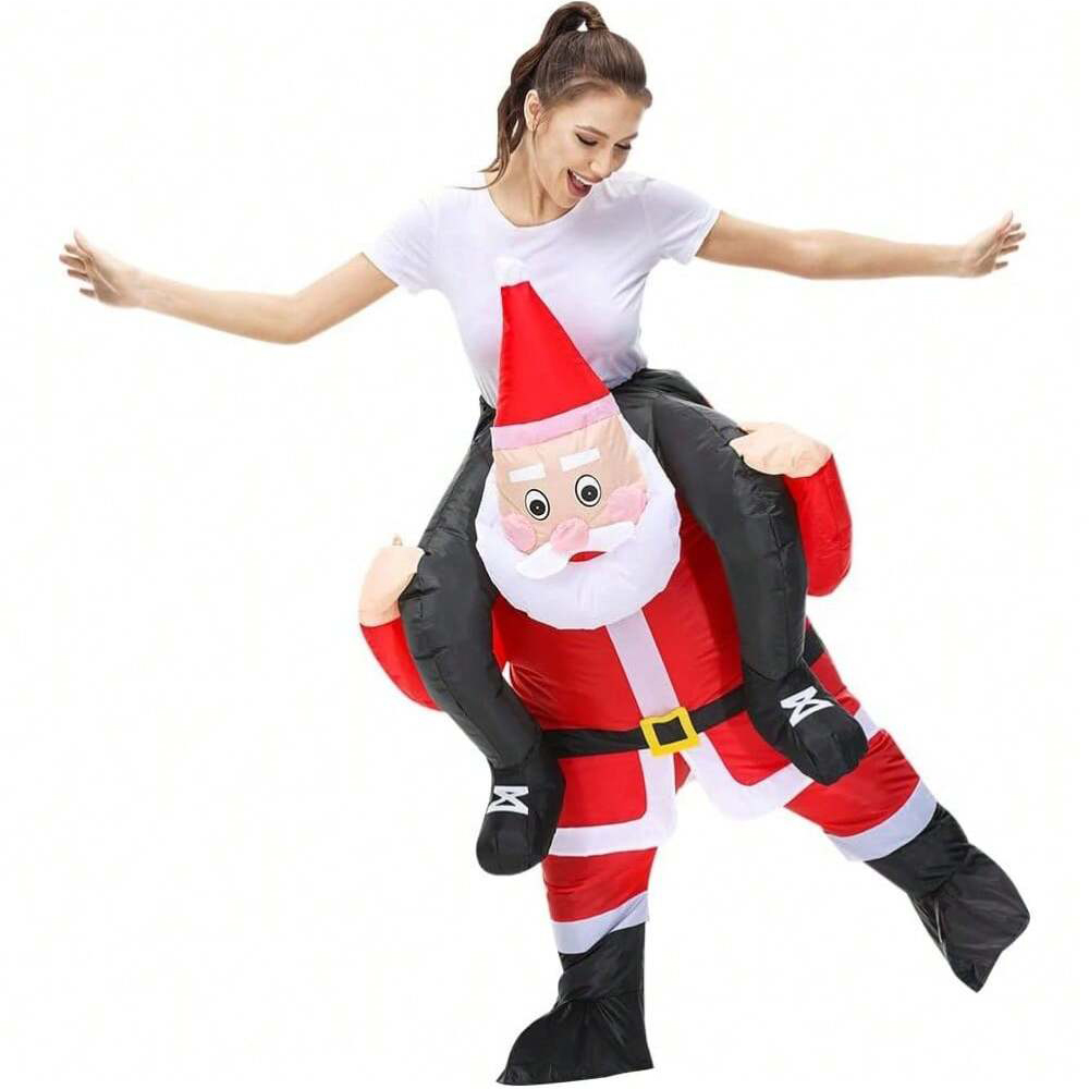 Disfraz inflable de Papá Noel  - Cocktail Shaker Set reseña y precio
