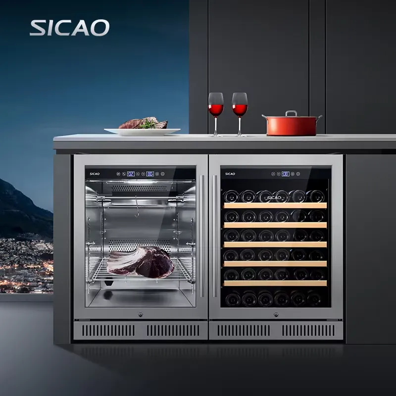 Refrigerador bajo encimera par - Wine Beer Dual Zone reseña y precio